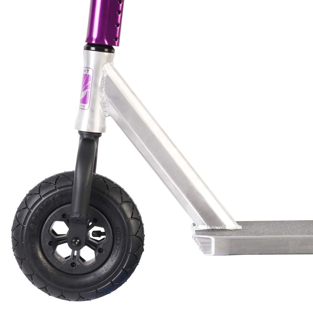 Invert Supreme Taunt Dirt Scooter - Raw/Pink/Purple