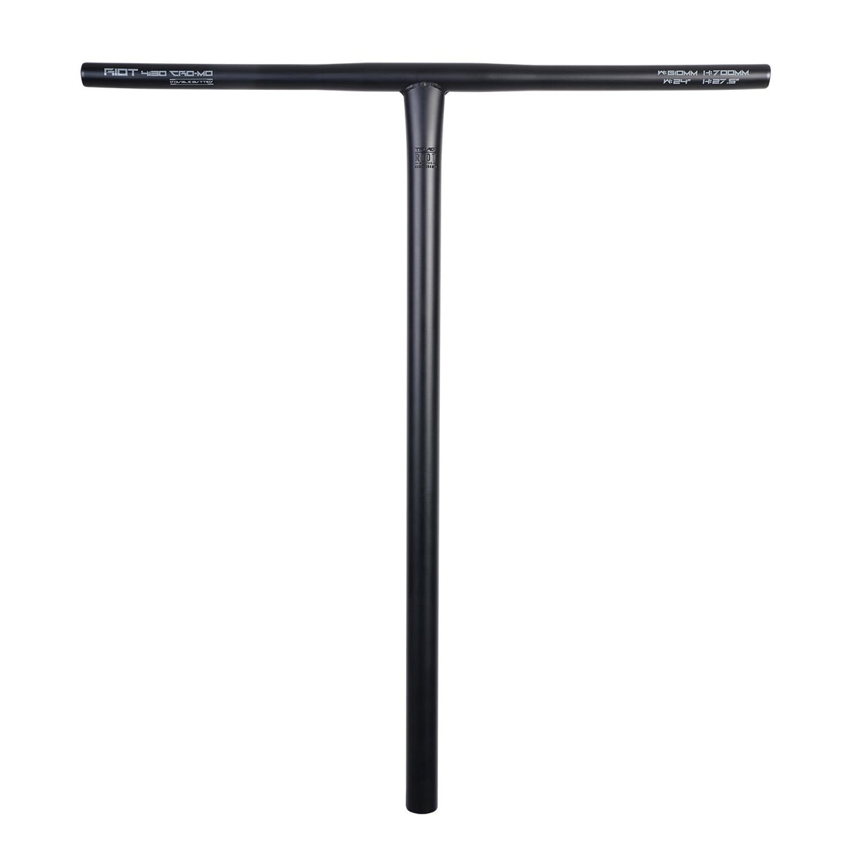 Triad Riot Cro-mo Butted Standard T Bar - Black