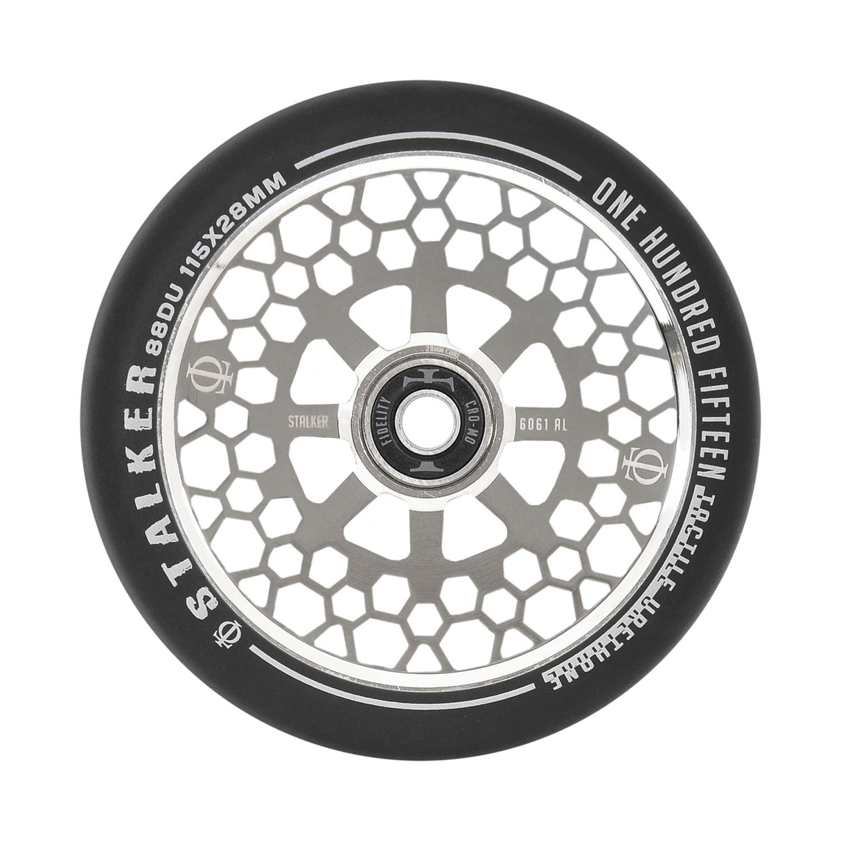 Oath Stalker 115mm x 28mm Wheels - Neo Silver