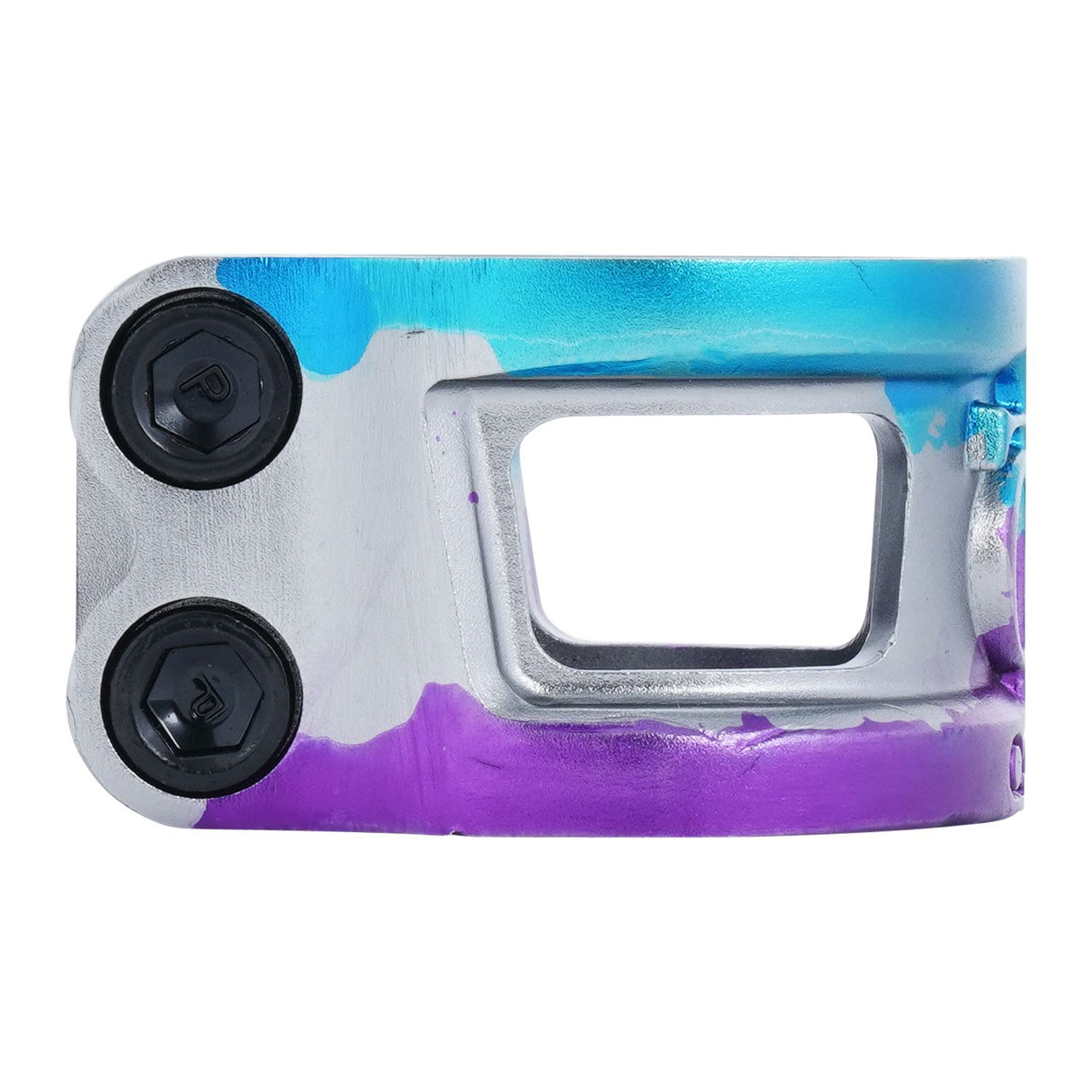 Oath Cage V2 Alloy 2 Bolt Clamp Blue/Purple/Titanium