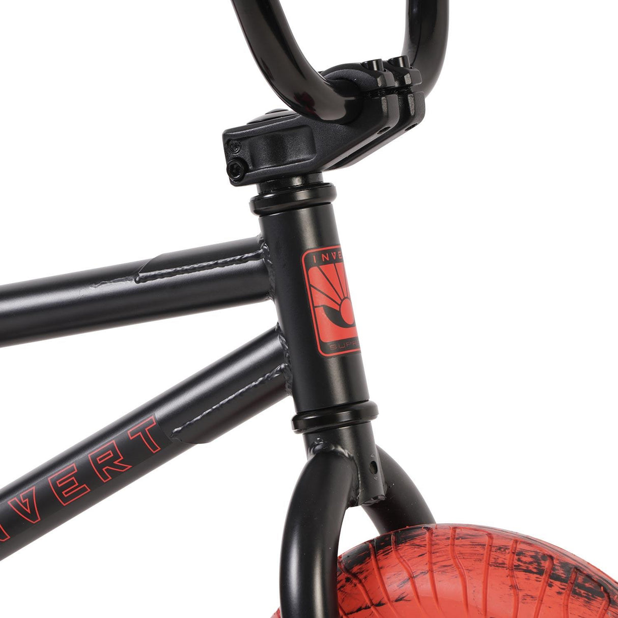 Invert Supreme Mini BMX - Black/Red