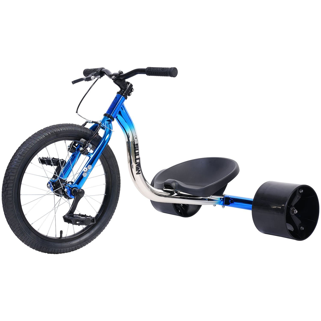 Sullivan Junior 18" Big Wheel Drift Trike - Blue/Black/Silver