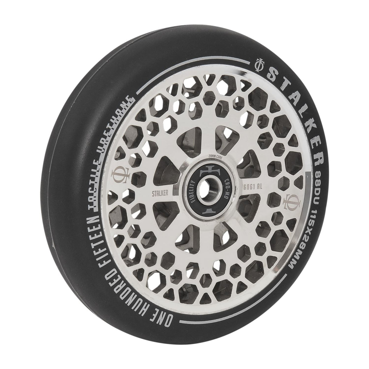 Oath Stalker 115mm x 28mm Wheels - Neo Silver