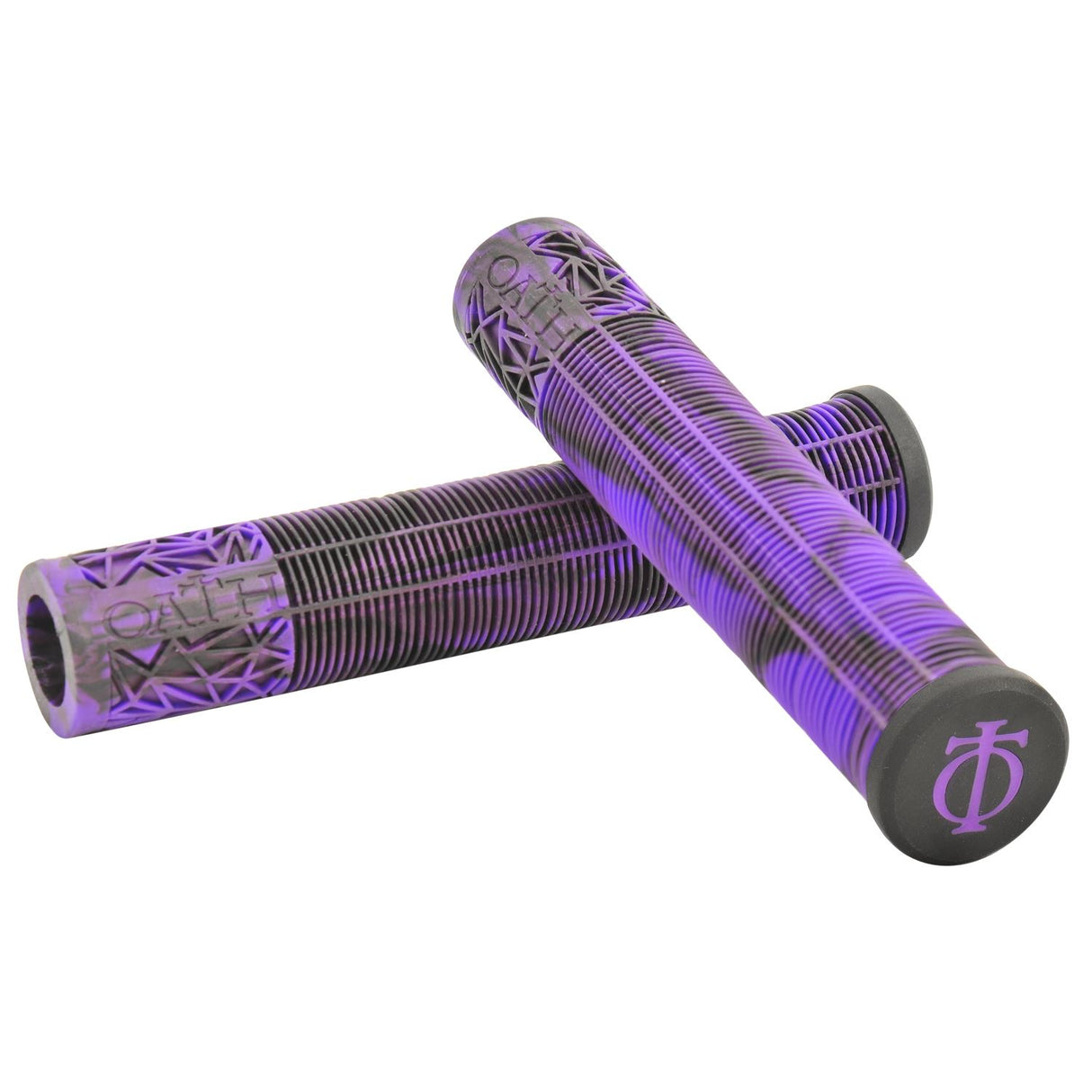 Oath Bermuda Grips 165mm - Purple/Black Marble