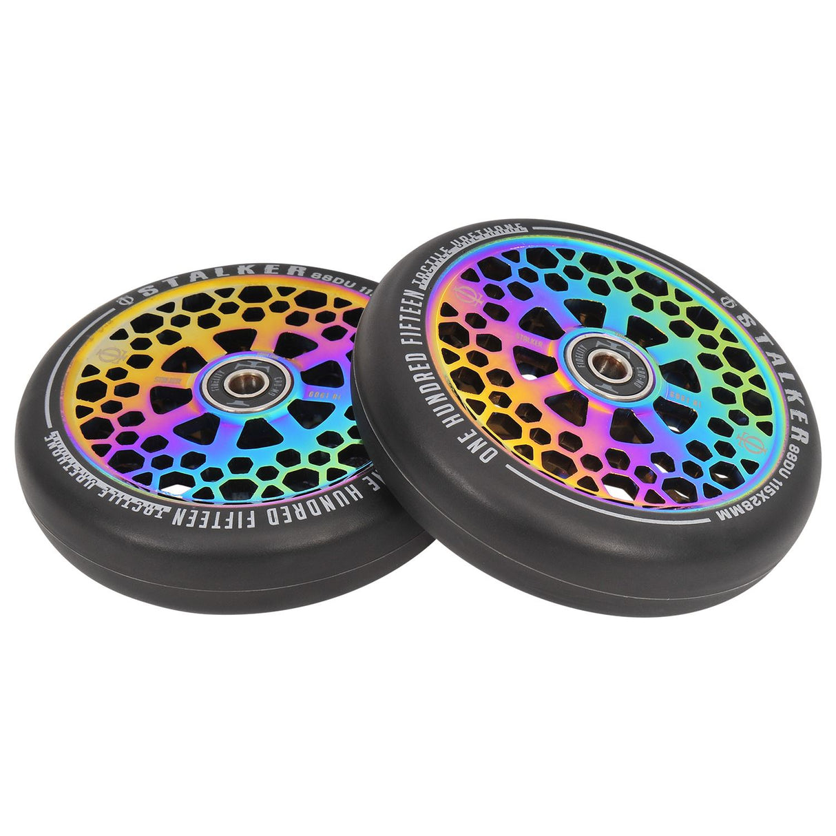 Oath Stalker 115mm x 28mm Wheels - Neo Chrome