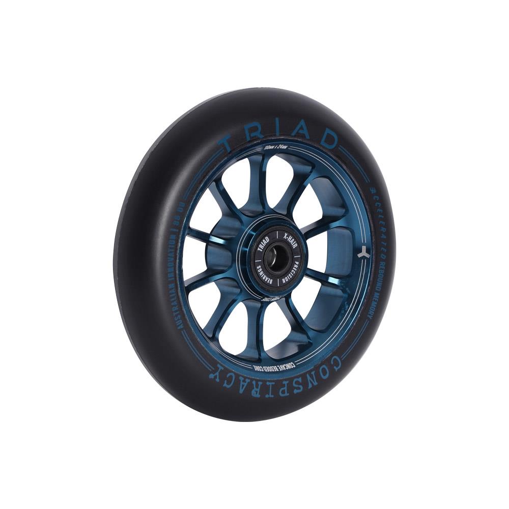 Triad Conspiracy Wheels 110mm x 24mm - Ano Blue