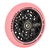 Oath Bermuda 120mm Wheels - Anodised Black/Pink