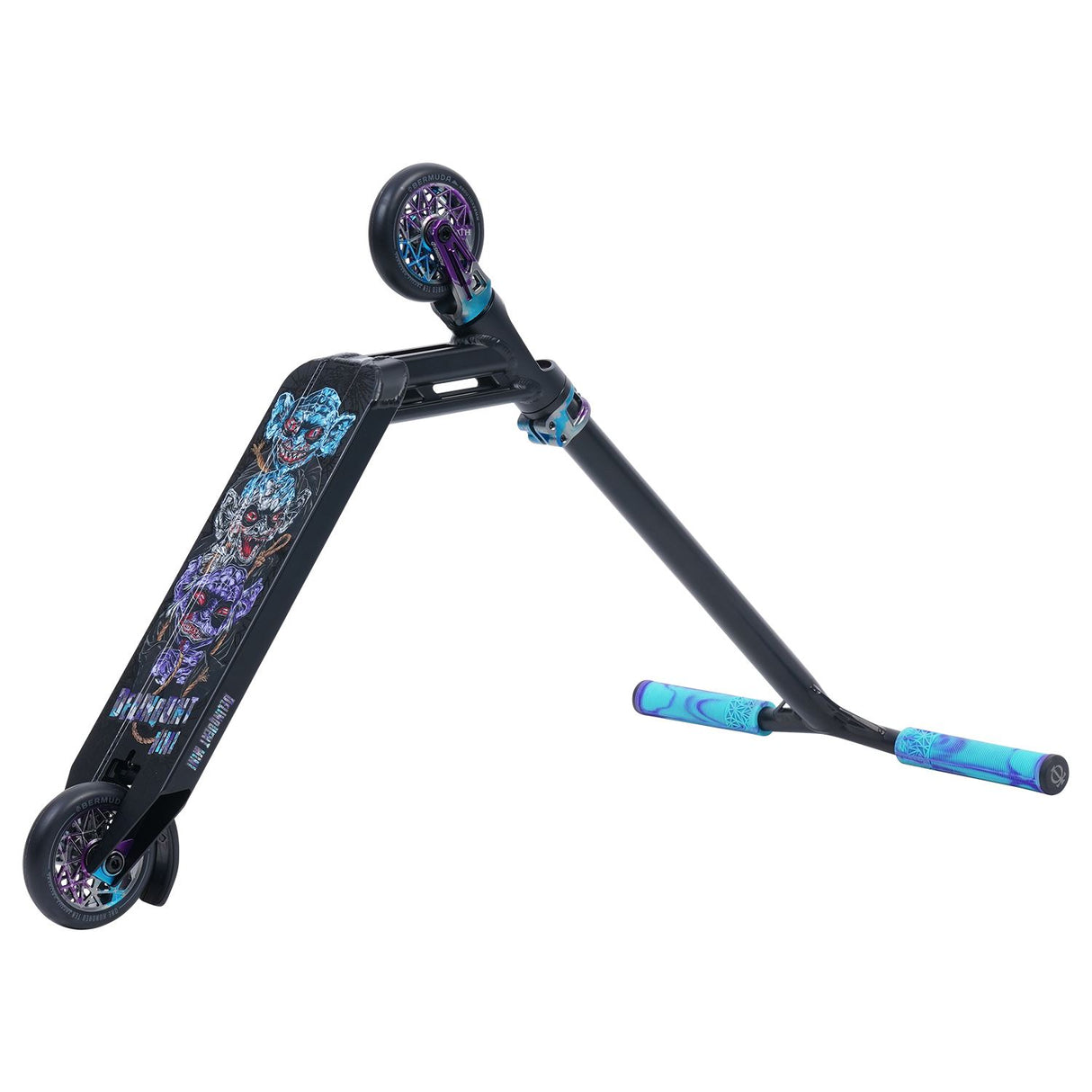 Triad Psychic Delinquent Mini Complete Scooter - Black/Blue/Purple/Goblin