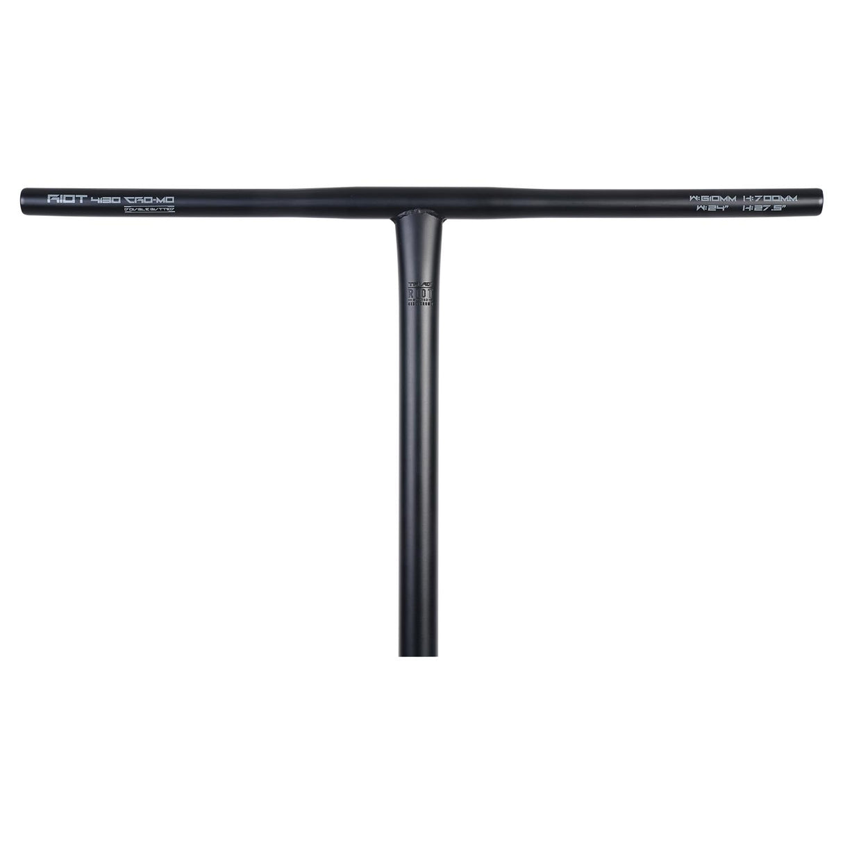 Triad Riot Cro-mo Butted Standard T Bar - Black