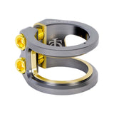 Oath Carcass 2 Bolt Clamp - Gold/Titanium