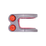 Oath Carcass 2 Bolt Clamp - Red/Titanium