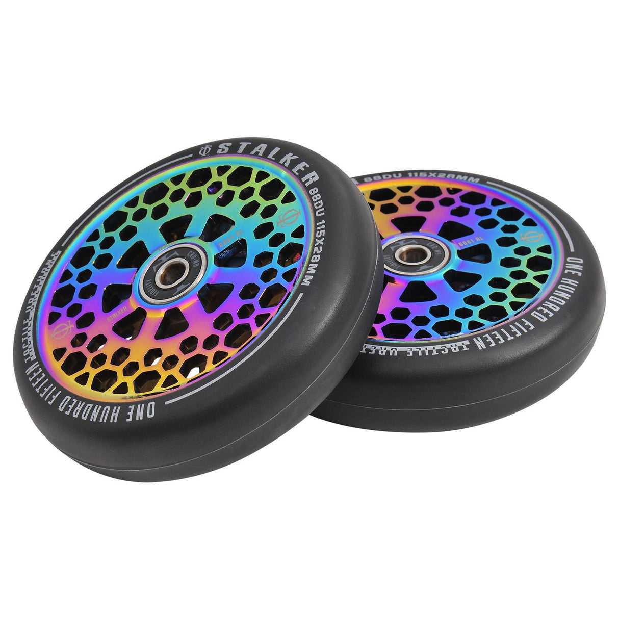 Oath Stalker 115mm x 28mm Wheels - Neo Chrome