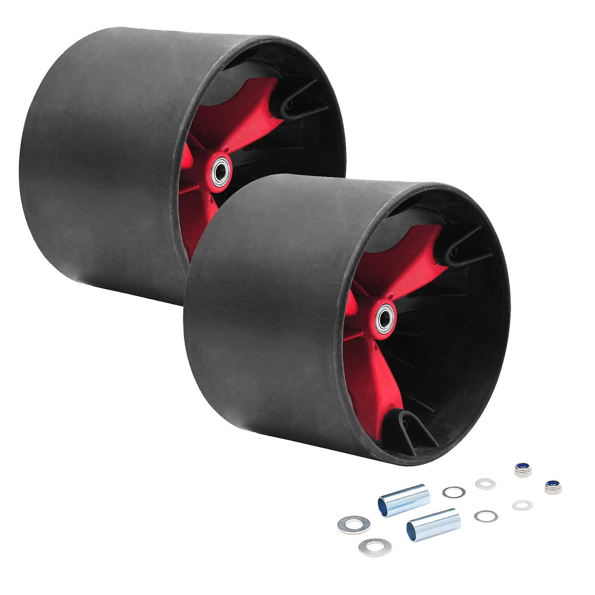 Triad 49'er Wheel Set Black/Red